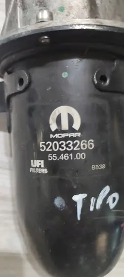 Fiat Tipo 2018 Boîtier de filtre à carburant