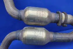 2x Silenciador central Mercedes CLK W209 OEM A2094910101