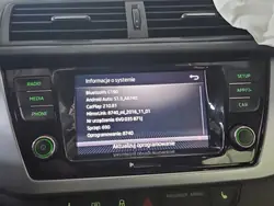 Skoda Fabia III Werksradio OEM 6V0035871J