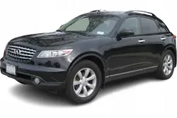 Vidro de porta-malas traseiro OEM S50 para Infiniti FX35/FX45