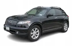 Vitre de hayon arrière OEM S50 pour Infiniti FX35/FX45