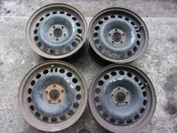 Conjunto de Rodas de Aço Opel Astra H III; Meriva B; Zafira B; Vectra C 16"