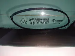 Vitre arrière OEM 2743BGS pour Citroen C3 II (2009-2016)