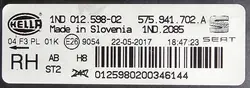 Phare antibrouillard droit Seat Leon III Lift / Ateca