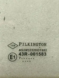 Vitre arrière AS2M3232DOT682 pour Renault Master III Fourgon