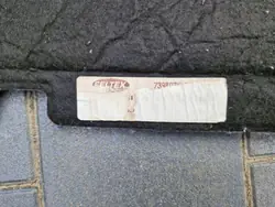 BMW OEM 7398076 Cobertura Isolamento Banco Traseiro