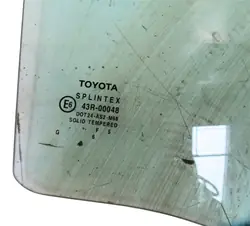 Toyota OE taka oikea ovi lasi OEM SZYBA TYLNA PRAWA
