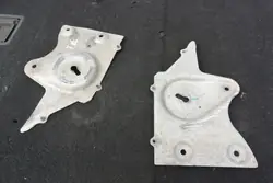 Jogo tampas suporte viga traseira OEM 6008491-00-B Tesla