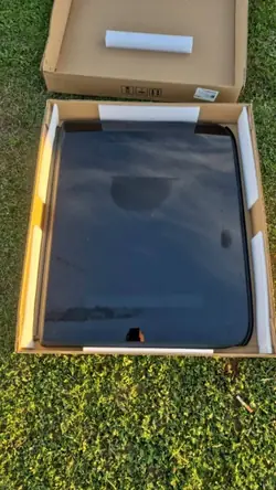 Painel de vidro de teto solar traseiro BMW OE OEM 10722007