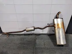 Mittlerer hinterer Auspufftopf Nissan Qashqai J11 1.3 203004EA5A48