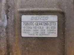 Compresseur de climatisation Denso 7SBU17C