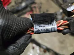 OEM 755002316F Tubos de injeção para BMW 5