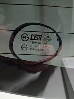 Vitre arrière Opel Antara (2006-2018) OEM 6314BYPR teintée