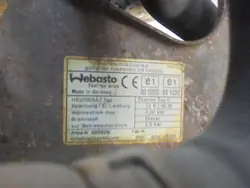 Webasto Heater for FIAT ULYSSE II 179
