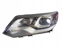 Farol Dianteiro Esquerdo Bi Xenon LED VW Tiguan I 5N Lift