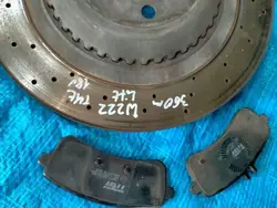 Disque de frein usagé OEM A2224231500 Arrière Mercedes Classe S