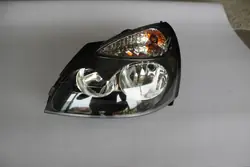 FARO ESQUERDO RENAULT CLIO II LIFT 01- PRETO EU OEM