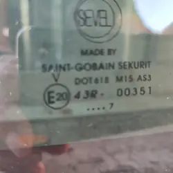 Vitre porte arrière droite Fiat Ducato 2006- OEM 1356228080