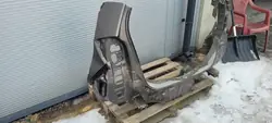 Correia traseira Honda Jazz III OEM YR578M - Usado