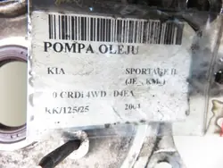 Gebrauchte KIA Ölpumpe OEM D4EA für Sportage II 2.0 CRDi
