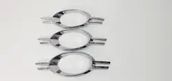 MERCEDES C-KLASA W204 Stoßstange vorne rechts Chrom OEM A2048851474