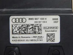 Käytetty pakopala OEM 8W0907159H Audi A5:lle