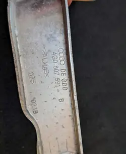 Support d'aile Audi S6 C7 OEM 4G0807592B - Droit