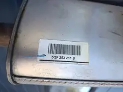 Silencieux Echappement Audi Q3 Sportback OEM 5QF253211S