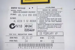 CD-vaihtaja OEM CD BMW 6-sarja E63/E64