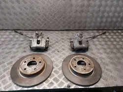 Bromsskivor Bak + Belägg + Bromsok Volvo S40 II