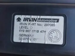 Store Arrière Coffre Skoda Fabia I Break OEM