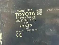 Unité de contrôle KESSY OEM 89990F4200 pour Toyota