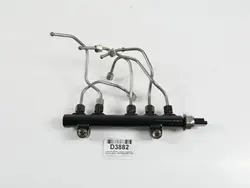 Brandstofrail met leidingen en sensor Peugeot 208 12-15 1.6 E-HDi