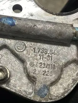 Mangueira de purga BMW 1739646 para 3 Cabrio E36 1.8L