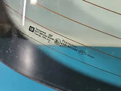 Vitre de hayon arrière OEM IMPRK1537727 pour Opel Astra