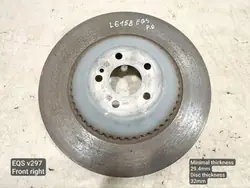 Disco de freno Mercedes-Benz A2974210700 Delantero Usado