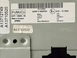Ford HX7T-18D804-GK Radionavigaation Lukija