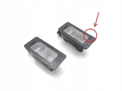 Luz de matrícula BMW X5 OEM 7176934 - Usado