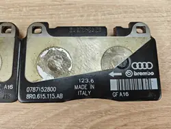 Plaquettes de frein avant OEM 8R0615115AA/AB Audi A7 C7