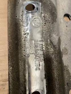 BMW E36 Pakoputken lämpösuoja OEM 1977265 - Käytetty