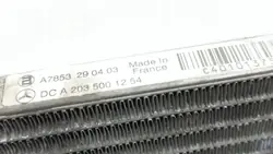 2002 Mercedes-Benz C W203 Radiateur de Climatisation A7853290403