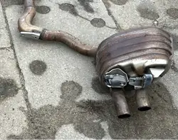 Escape Traseiro Esquerdo Porsche Panamera 971 Turbo