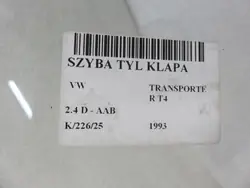 Vitre Arrière OEM SZYBA TYLNA VW TRANSPORTER T4 BUS