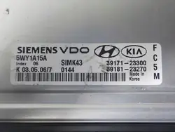 Unidade controle Hyundai Tucson I OEM 39171-23300 5WY1A15A