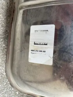 Audi SQ7 SQ8 II vänster avgasrör OEM 4M0253300AR