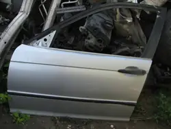 Vänster Framdörr BMW E46 Sedan Kombi Titansilber