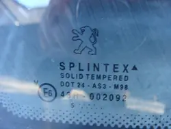 OEM SZYBA TRÓJKĄT KAROSERYJNA LEWA LEWY TYŁ TYLNA PEUGEOT 1007 04-09 r.