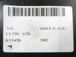Porte-gobelet VW Golf IV OEM 1J0858601D - Occasion