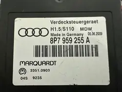 Prise Commande Toit Cabriolet Audi A3 8P OEM 8P7959255A