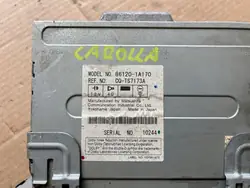Radio Toyota OEM 86120-1A170 pour Corolla XII 2001-2004